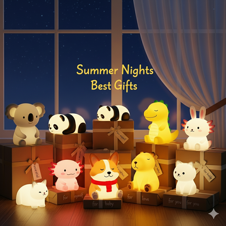 SQUISHY NIGHT LIGHTS - BEST GIFTS